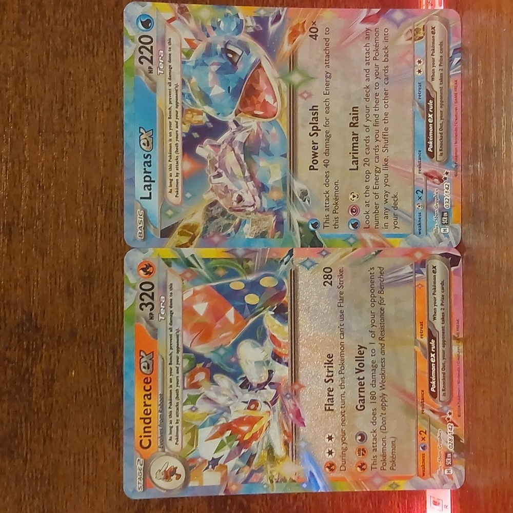Pokemon stellar crown ex cards
